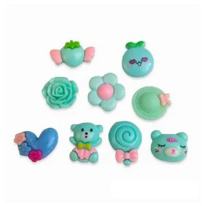 Apliques de Acrílico para Pegar Diseño Kawaii