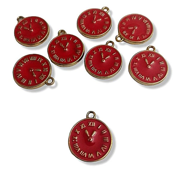 Apliques de Metal RELOJ para pulseras y manualidades Dije