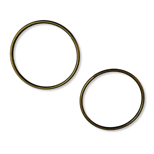 Aro de Metal<br>(bronce) 8.5 cm