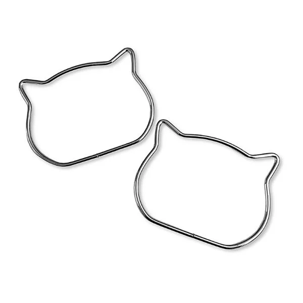Asas Cabeza de Gato nikel Kawaii