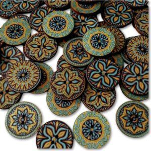 Botones de Madera diseño Calipso 15mm