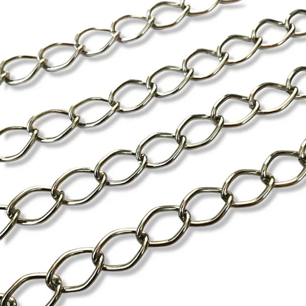 Cadenas Niquel para Bolsos y Carteras 2cm eslabón