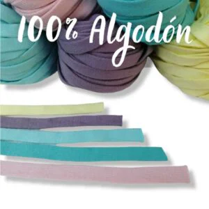 Cinta Tubular Plano de Algodón