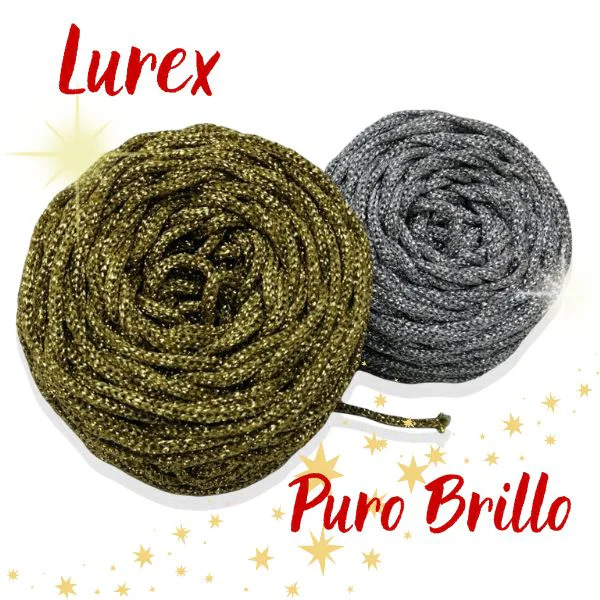 Cordón de Lurex Puro Brillo para Manualidades