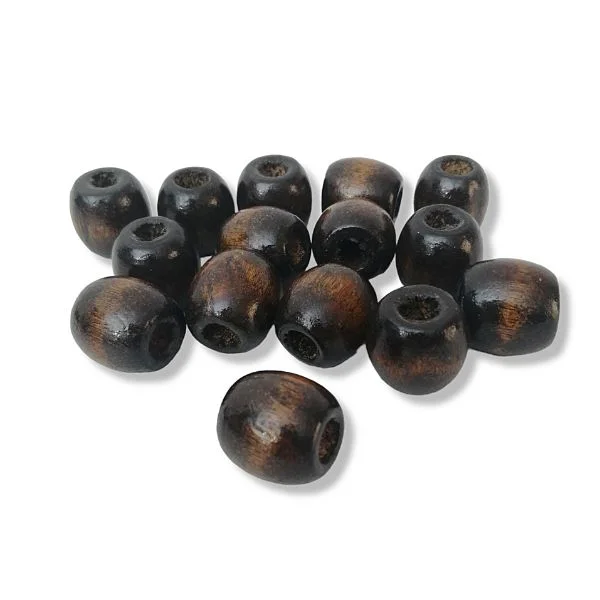 Cuentas de Madera 15mm para Manualidades son barnizadas tienen bonito brillo