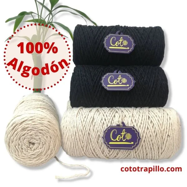 Cuerda de algodón 100% Calidad