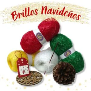 Hilo de Fantasía de Rafia Promoción Brillos Navideños Oferta