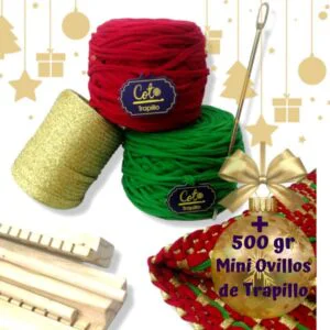 Kit de Telar Individuales Navideños
