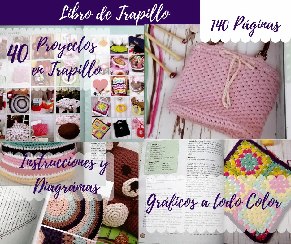 Libro de Trapillo 140 páginas a todo Color
