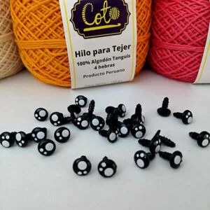 Ojitos para Amigurumis