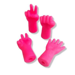 Protectores de Puntas de Agujas de Tejer de Silicona