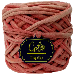 Trapillo – Salmón Matizado<br>(hebra gruesa)