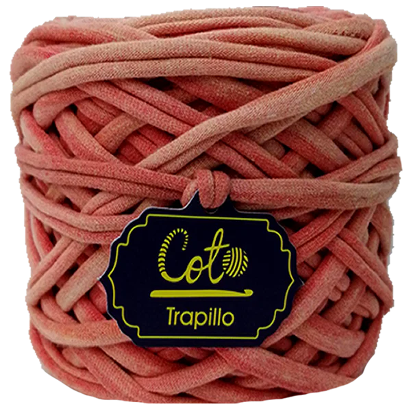 Trapillo – Salmón Matizado<br>(hebra gruesa)