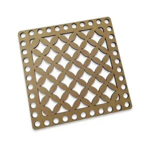 Tapa Labrada de mdf-trupán<br>(cuadrada) varios tamaños