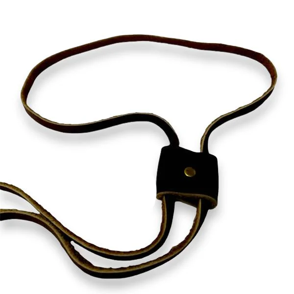 Tira de Cuero con Ajustador para Bolsos de Trapillo