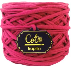 Trapillo Fucsia Vivo de Algodón Variedad de Colores