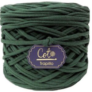 Trapillo Verde Hoja Oscuro de Algodón en Perú