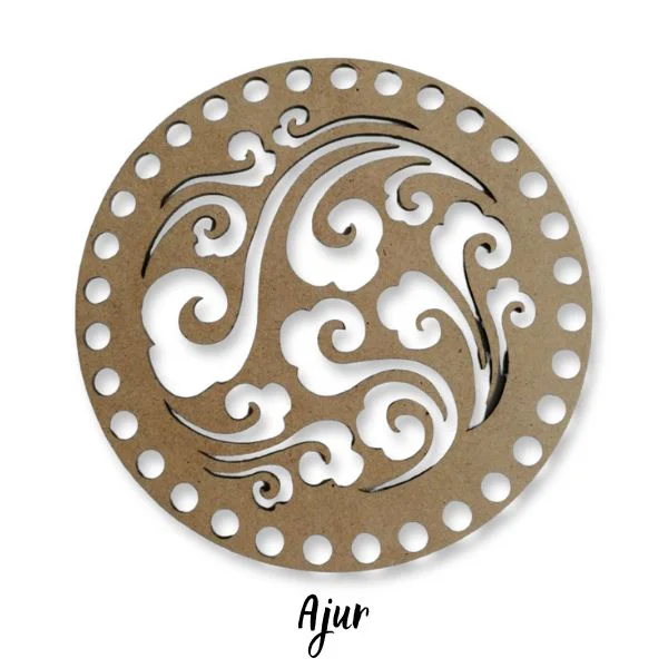 Mdf Base de Trupán para Tejer Diseño Ajur