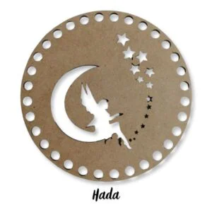 Mdf Base de Trupán para Tejer Diseño Hada