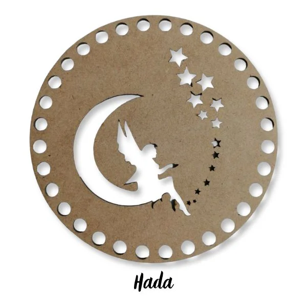 Mdf Base de Trupán para Tejer Diseño Hada
