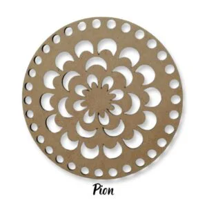 Mdf Base de Trupán para Tejer Diseño Pion