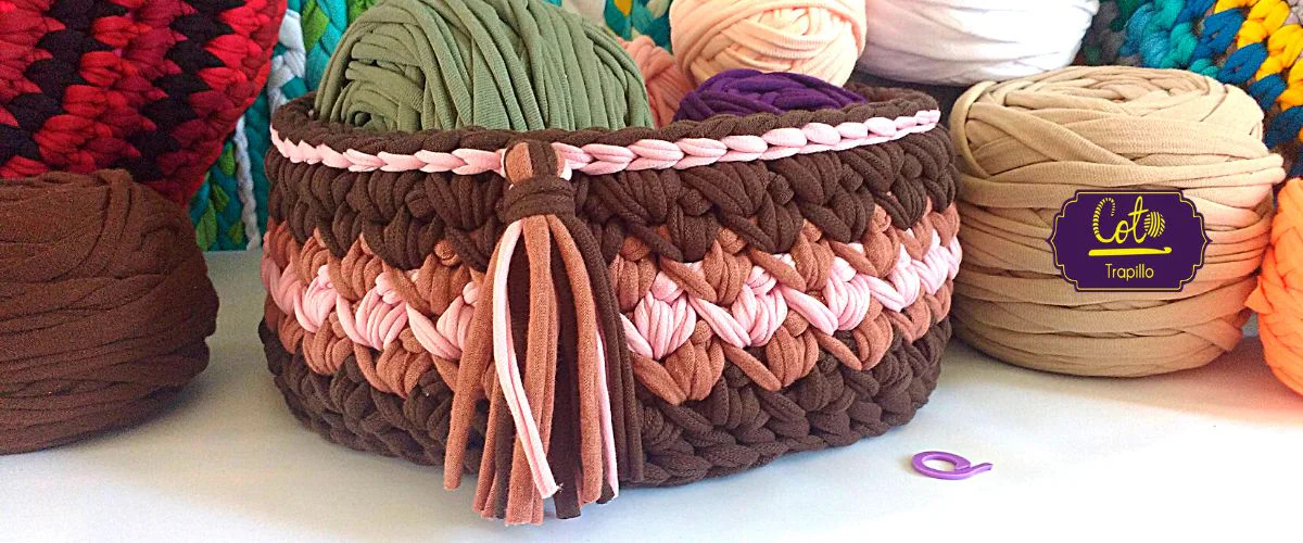 Trapillo de Algodón para Tejer y Encantar