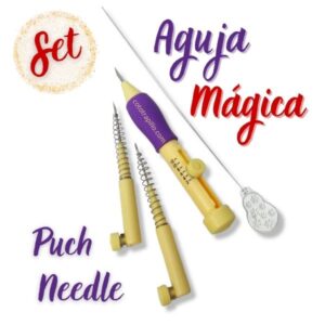 Aguja Mágica Puch Needle set de 5 piezas para Bordar