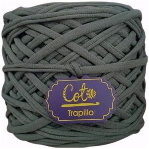 Trapillo Verde Salvia Oscuro de Algodón Variedad de Colores