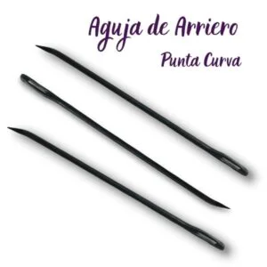 Aguja de Arriero punta curva para Coser Sacos
