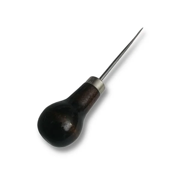 Punzón punta Recta mango de Madera
