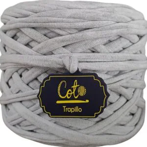 Trapillo Gris Hielo Jaspeado de Algodón Variedad de Colores
