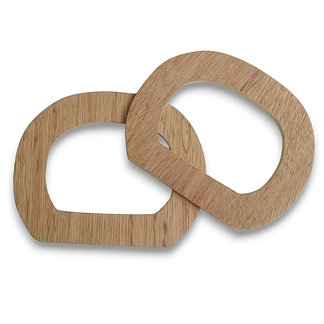 Asas de Madera Forma abombada semicircular