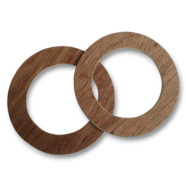 Asas de Madera Forma Circular