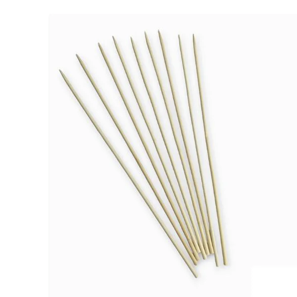 Palos Bambú Brochetones 25 cm para manualidades Flores Tallo Largo