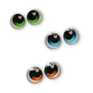 Ojitos Stickers con Relieve Resinados Ojitos para Muñecos