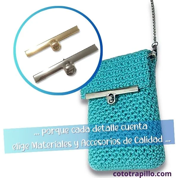 Filete de Metal para Cartera POrtaCelular