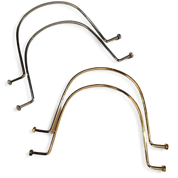 Asas de Metal C de zamax para Bolsos y Carteras hechas a mano de Calidad