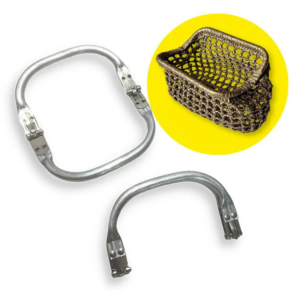 Boquilla Invisible para Neceser y Bolsos Cierre a Presión Tubular de aluminio Tubular