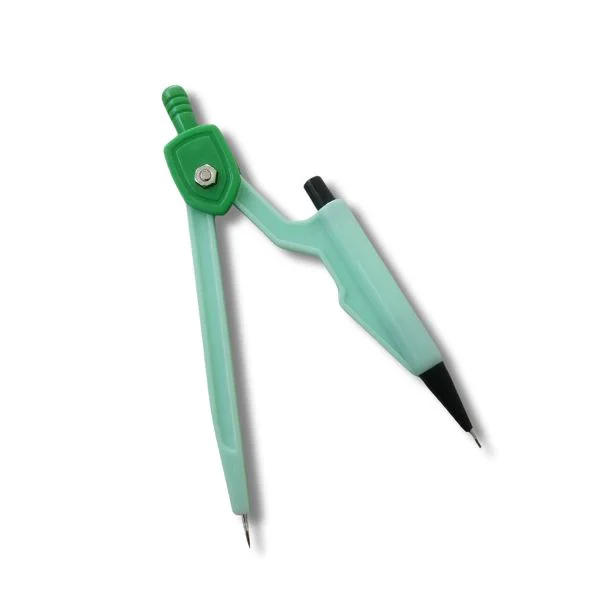Compás de Plástico con Mina para dibujar círculos perfectos