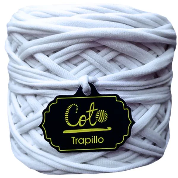 Trapillo Blanco Añil de Algodón Variedad de Colores