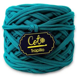 Trapillo de Algodón Verde Jade Alto