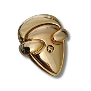 Broche PUSH Dorado para Bolsos Maletas Carteras