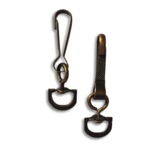 Mosquetones Planos Bronce hebilla U