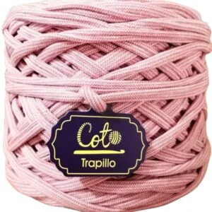 Trapillo Listado Rosa y Blanco