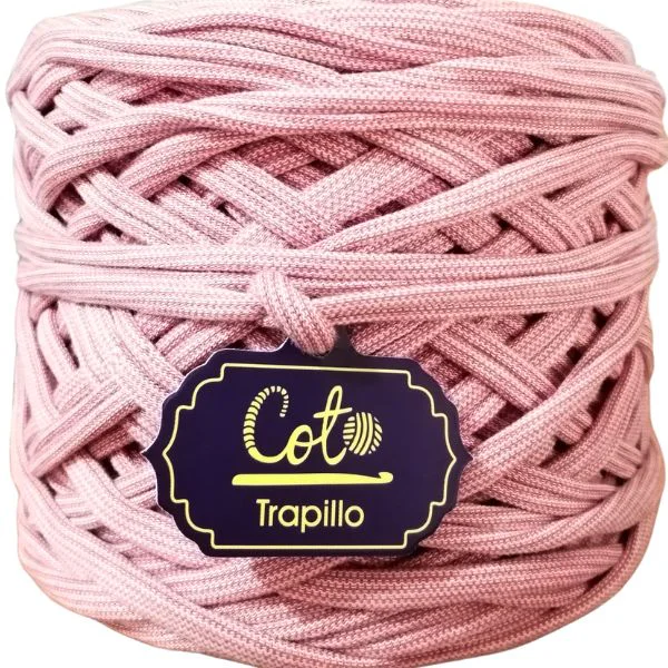 Trapillo Listado Rosa y Blanco