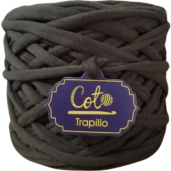 Trapillo Verde Caqui Oscuro de Algodón Variedad de Colores