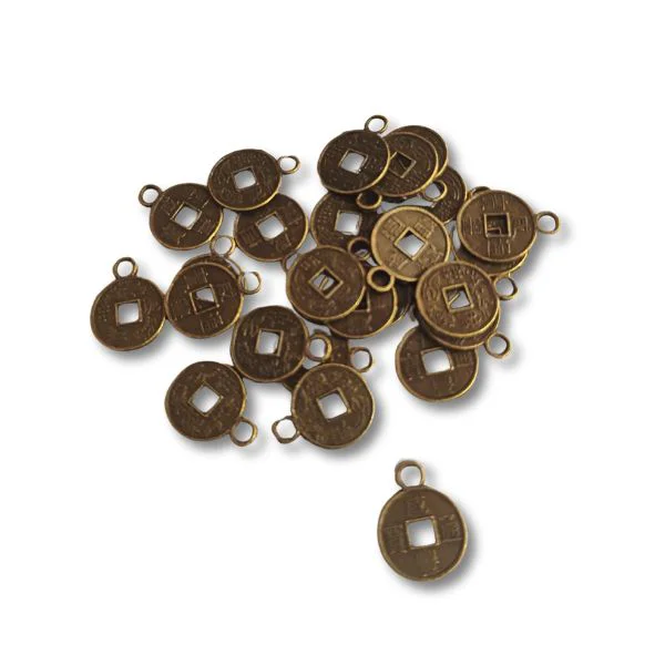 Dijes Chinos para Pulseras moneda china