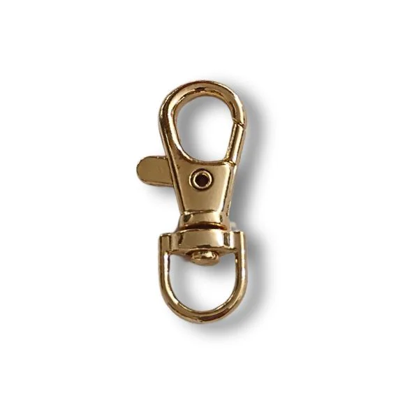 Mosquetones U Dorado Ligero
