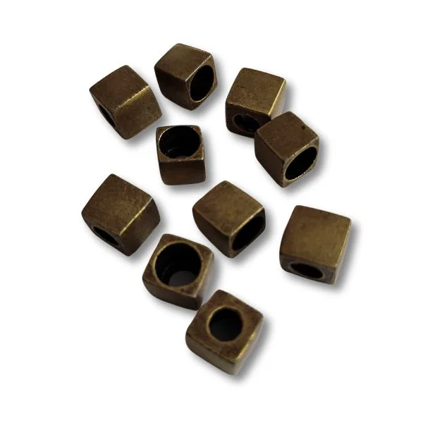 Topes Cuadrados de Metal Bronce