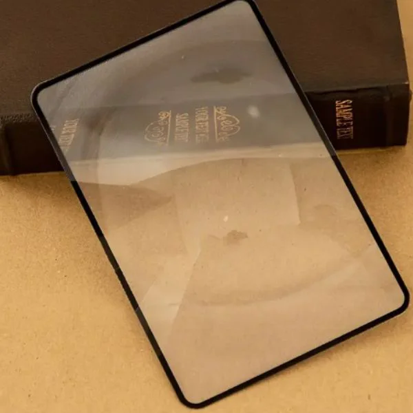 Lupa Rectangular PVC alta potencia para TEJER y MANUALIDADES 3x